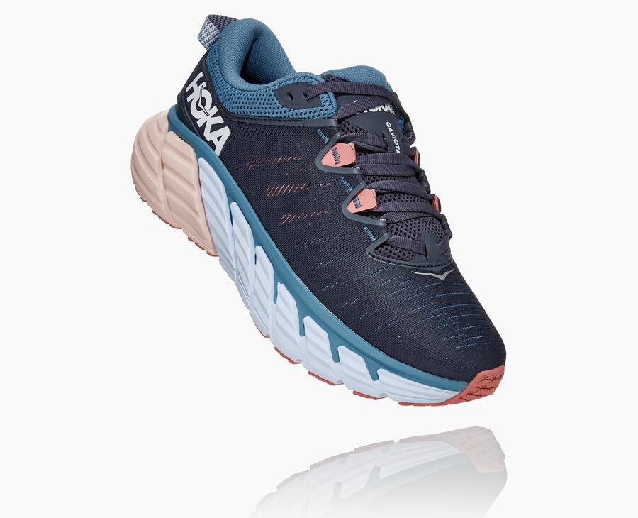 Hoka One One Koşu Ayakkabısı Kadın Lacivert - Gaviota 3 - GL0431725